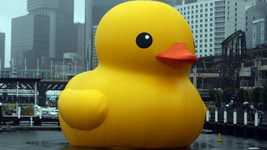 Giant Rubber Duck - please don't modify or remove!!!